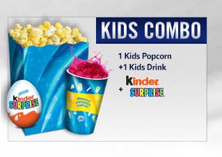 Kids Combo 1 kids popcorn 1 kids drink